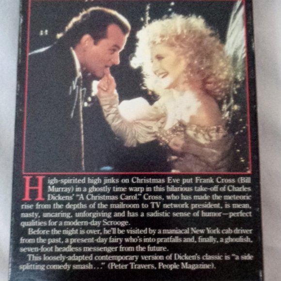 4 For $20 - Scrooged - VHS Movie - Picture 2 of 2